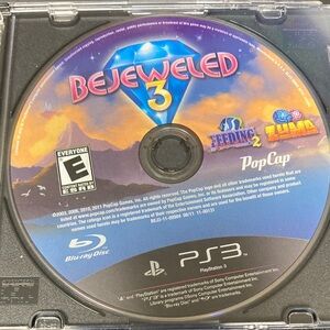 Bejeweled 3 for PlayStation 3 - PS3 - Disc only
